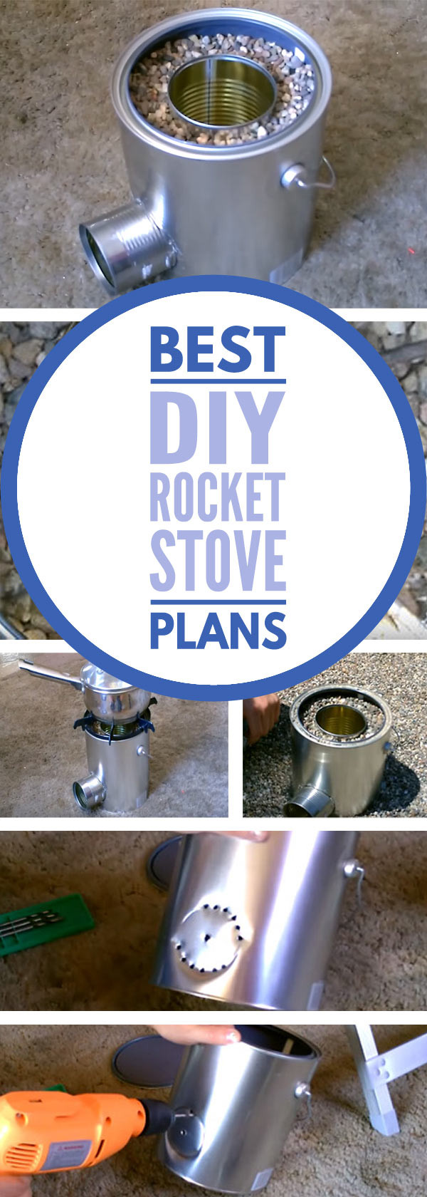 DIY Rocket Stove Plans
 