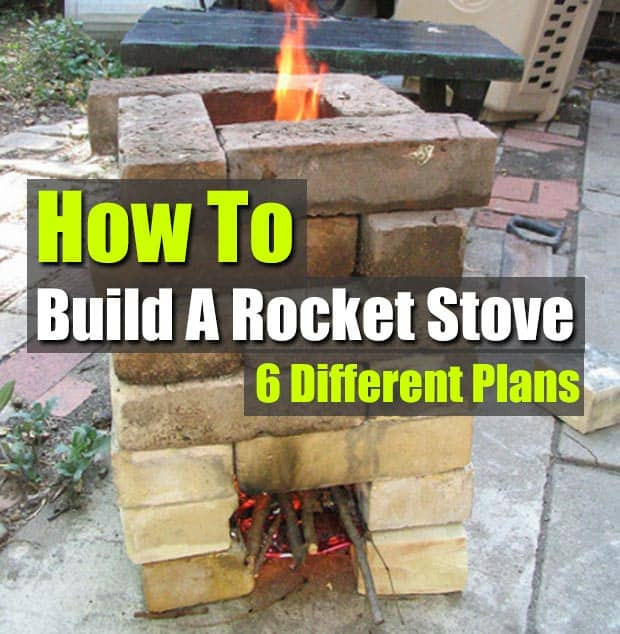 DIY Rocket Stove Plans
 