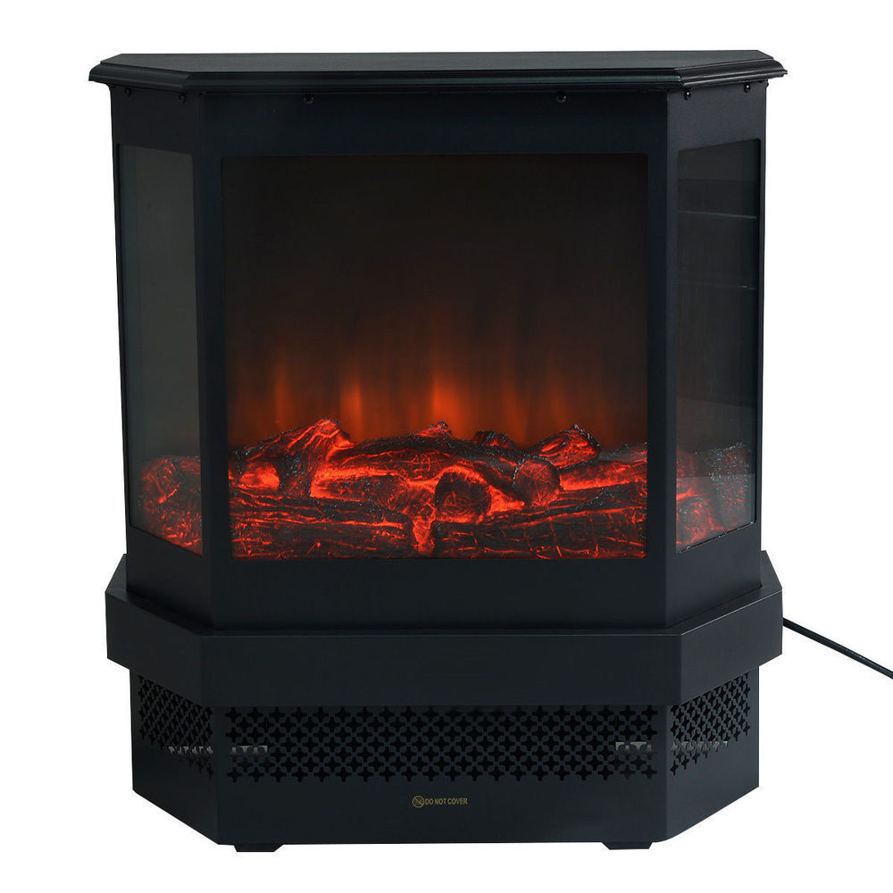 Electric Fireplace Heater
 23” Electric Fireplace 1500W Adjustable Heater Fire