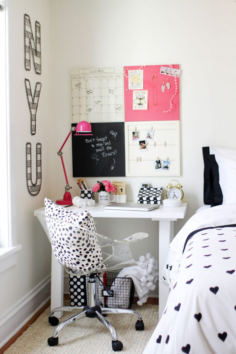 Girls Bedroom Desk
 Styling Ideas for Teen Girls Desks The Organised Housewife