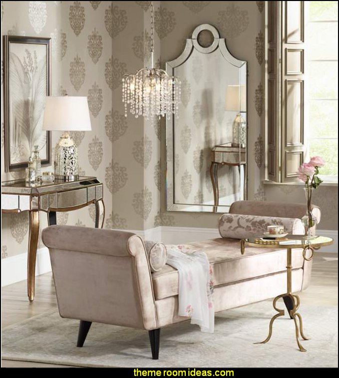 Glam Living Room Decor
 Decorating theme bedrooms Maries Manor Hollywood glam