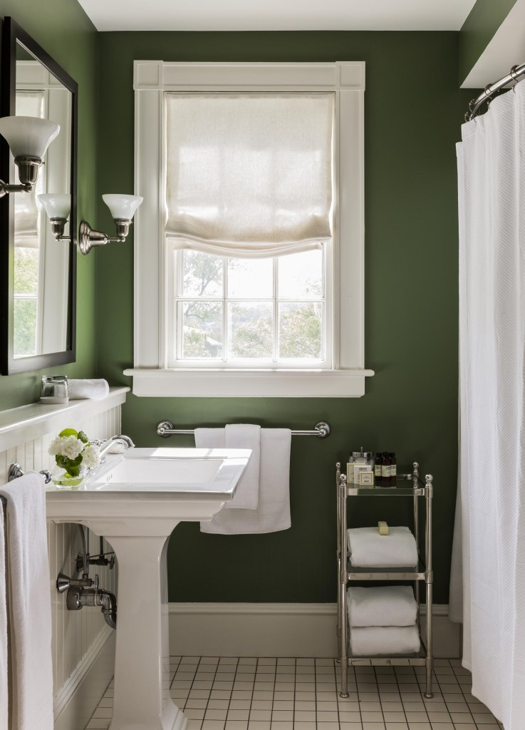 Green Bathroom Walls Inspirational Farrow &amp; Ball Calke Green Interiors by Color 6 Interior