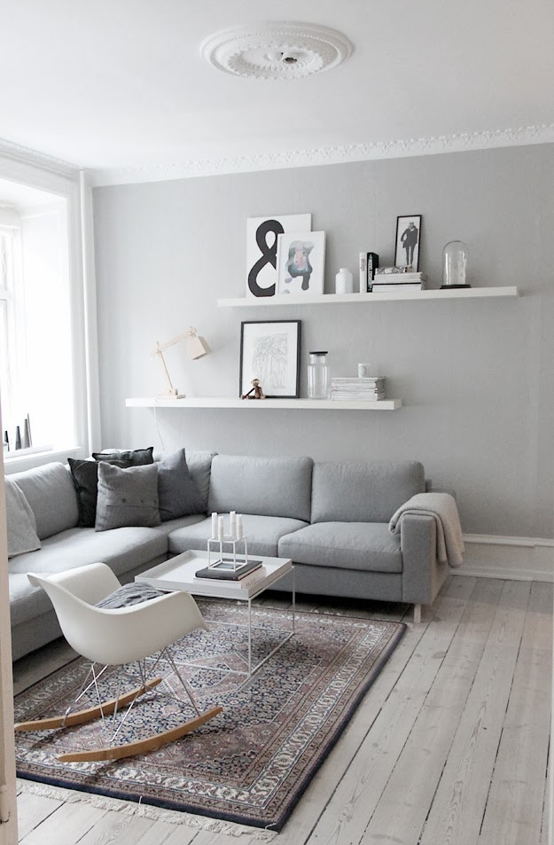 Grey Walls Living Room Ideas
 decordots Interior inspiration