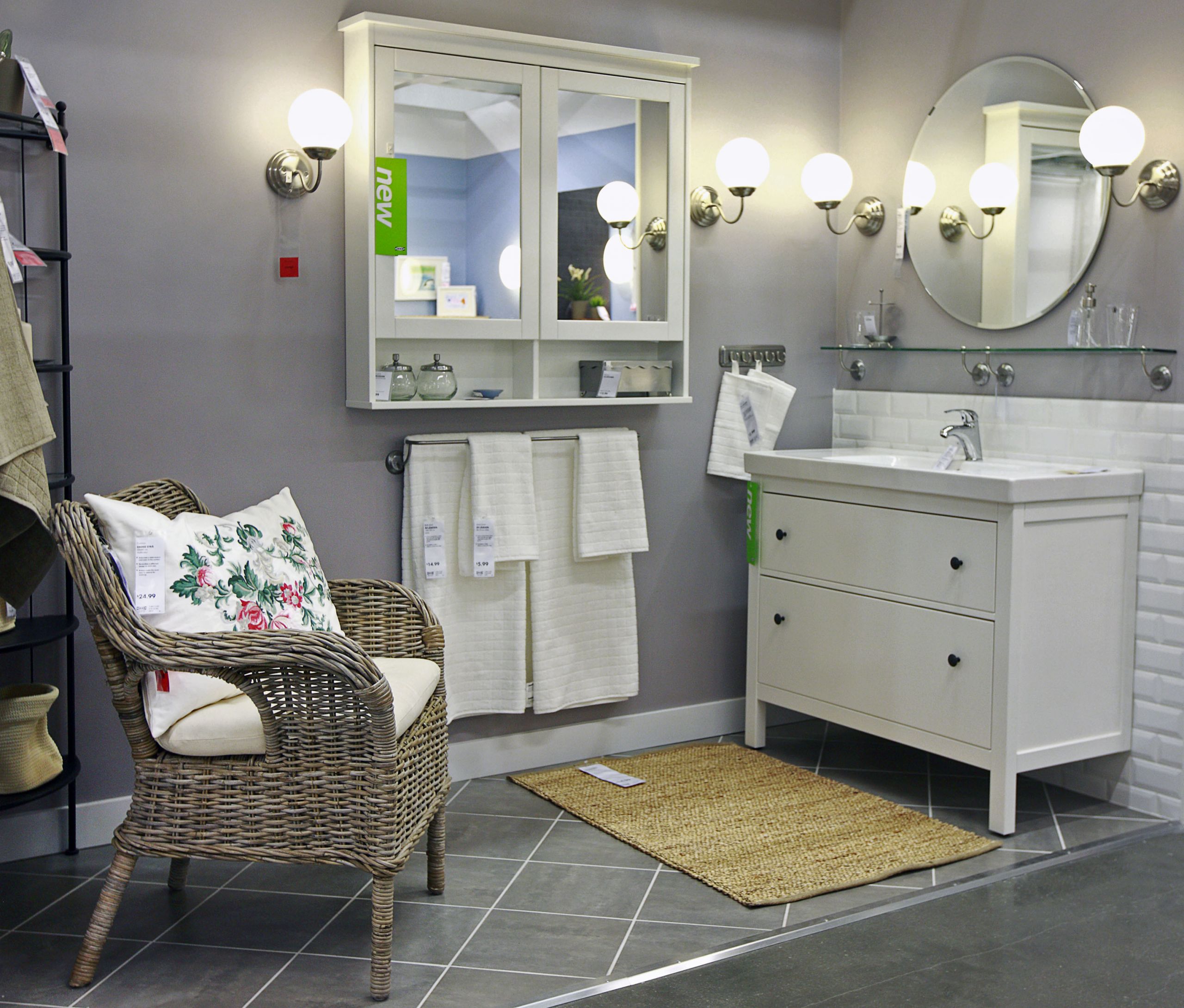 Hemnes Bathroom Vanity
 Bathroom vanity Hemnes by Ikea Design