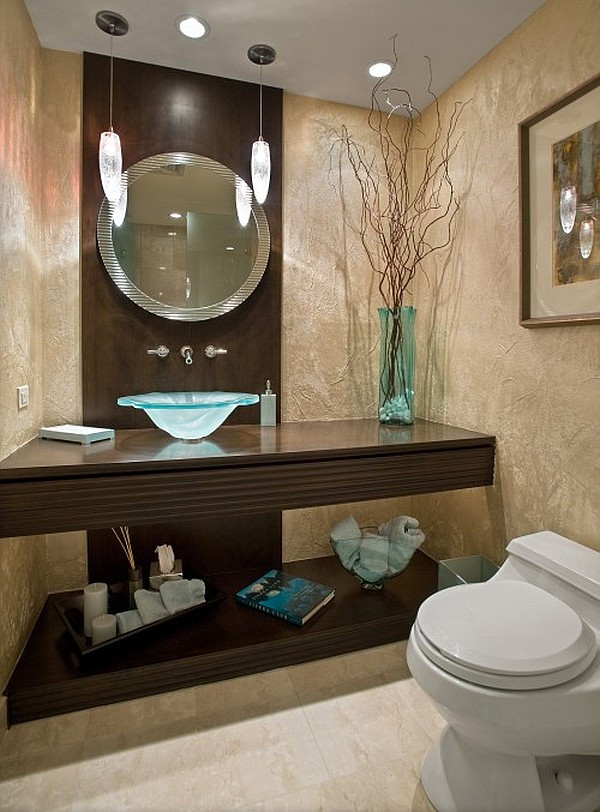 Images Of Bathroom Decor
 Guest Bathroom Powder Room Design Ideas 20 s