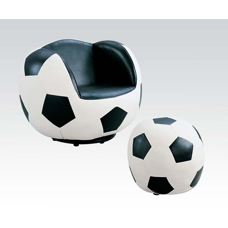 Kids Football Chair
 Isabelle & Max Kelley Football Chair Kids Novelty and