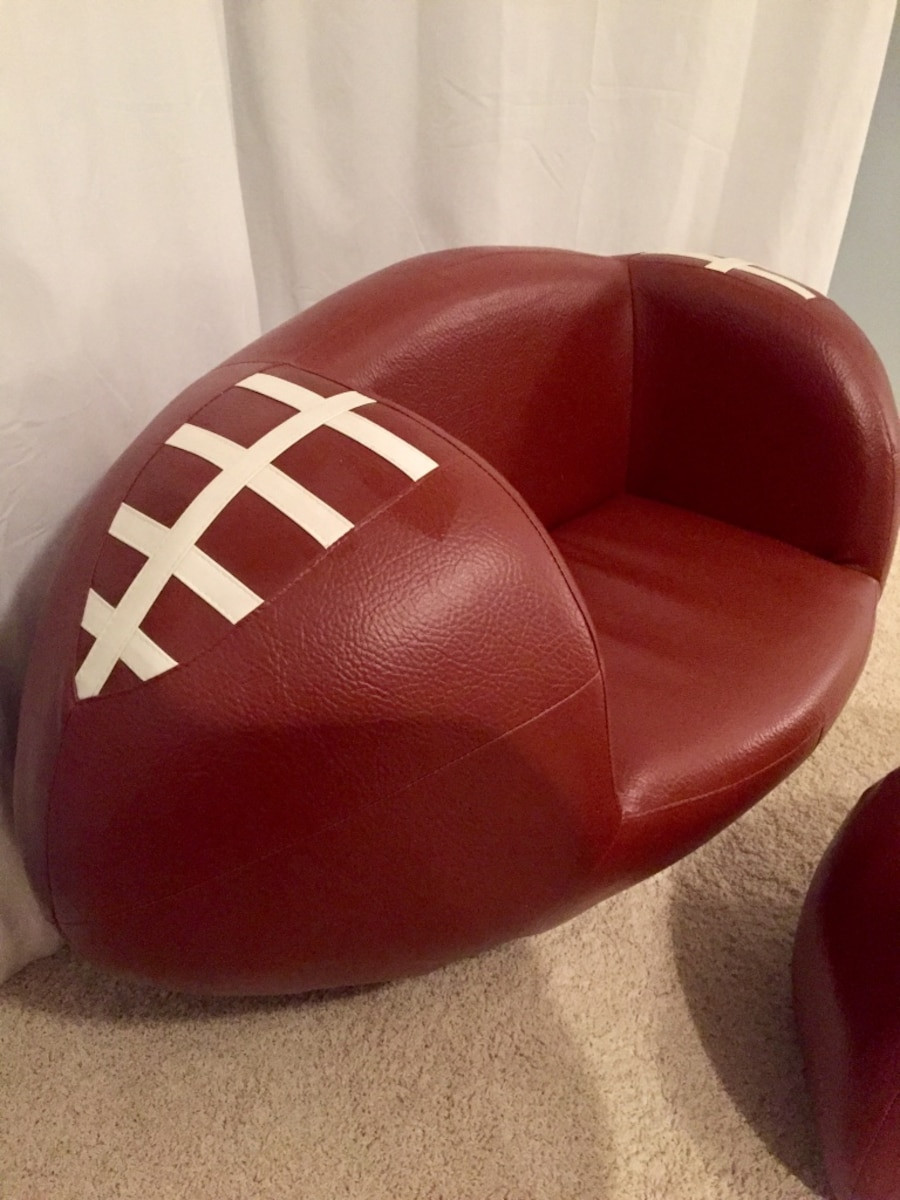 Kids Football Chair
 Used Kids leather football chair in Leawood