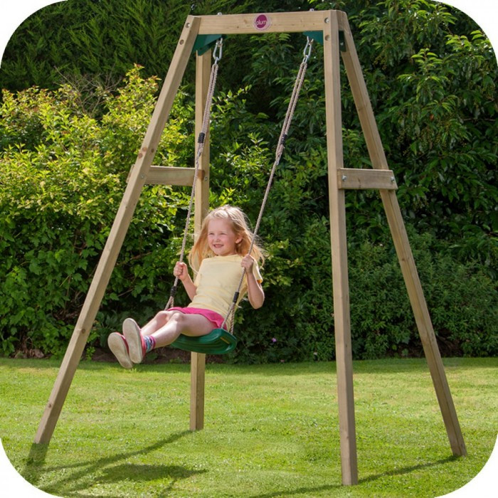 Kids Single Swing
 Buy Plum Wooden Single Swing Set