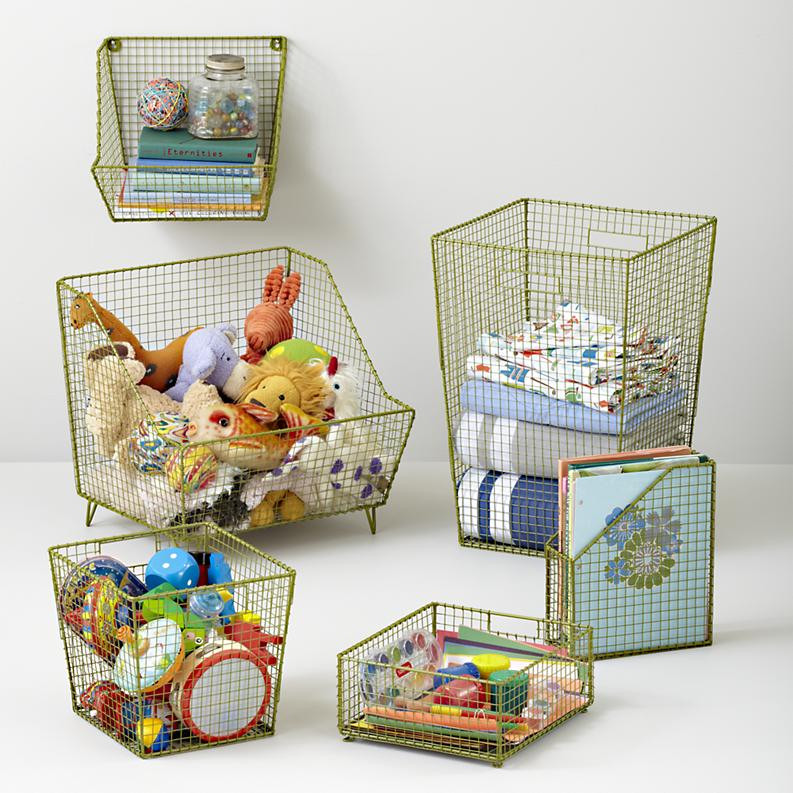 Kids Storage Baskets
 Wall Basket Storage for Kids Toy 4