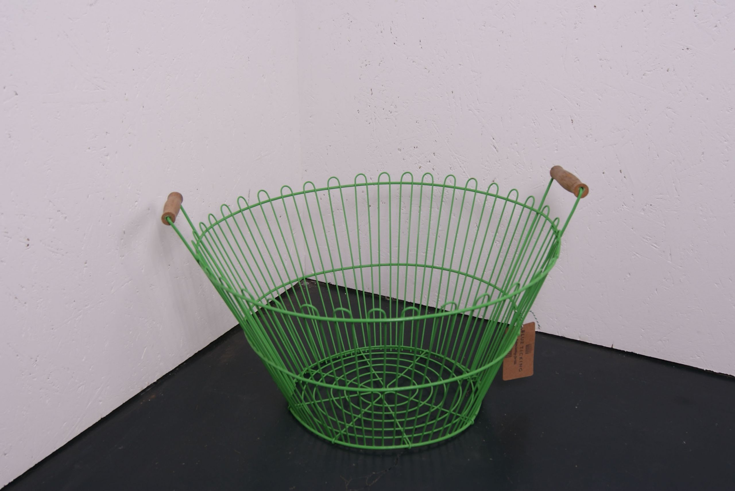 Kids Storage Baskets
 Children s Green Wire Storage Basket with Handles