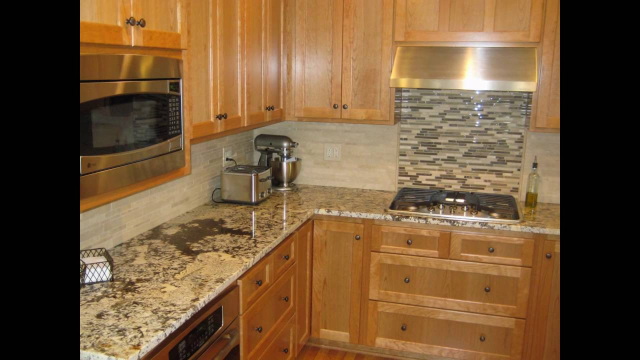 Kitchen Granite Backsplash
 