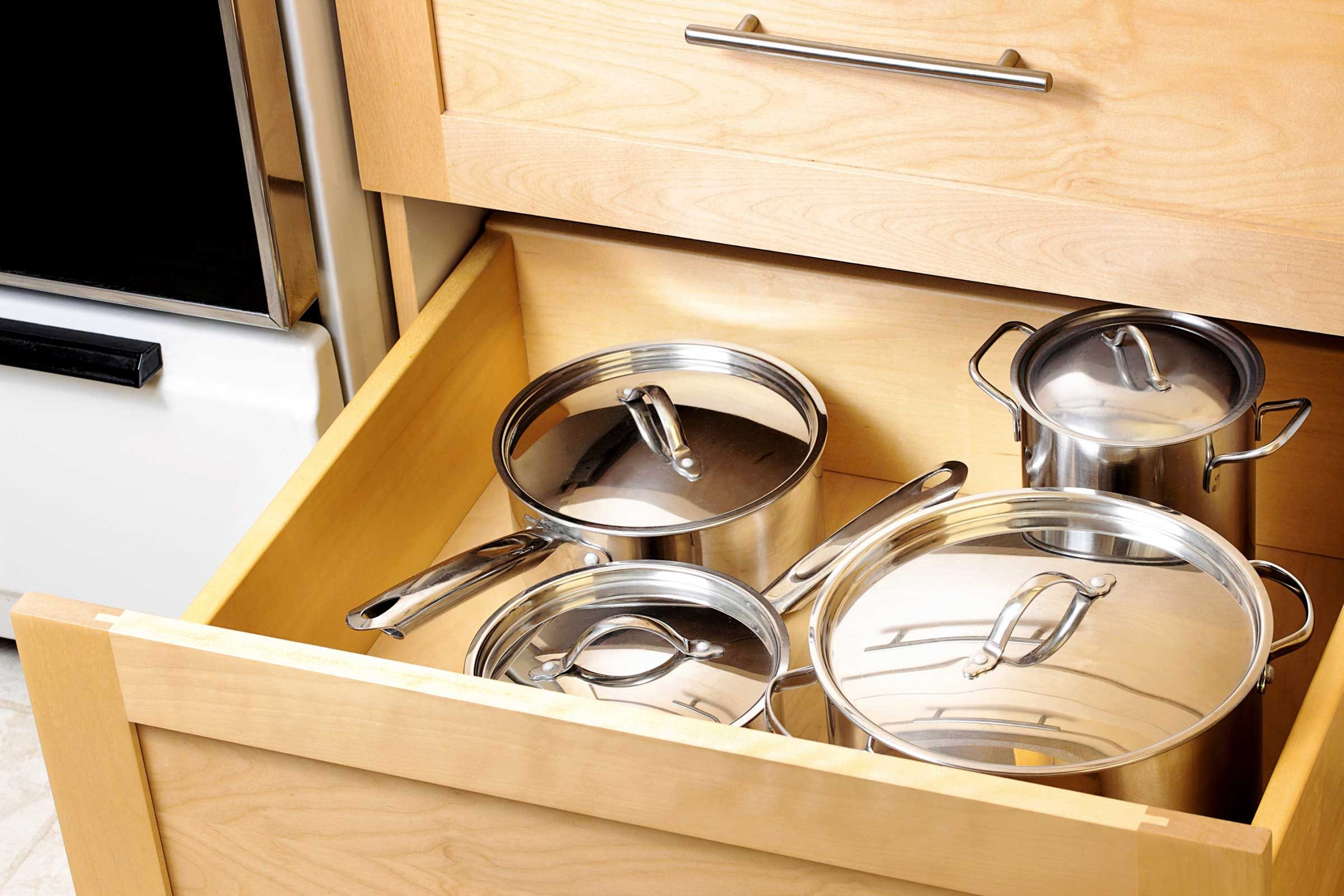 Kitchen Pots And Pans Organizer
 How to Organize Pots and Pans