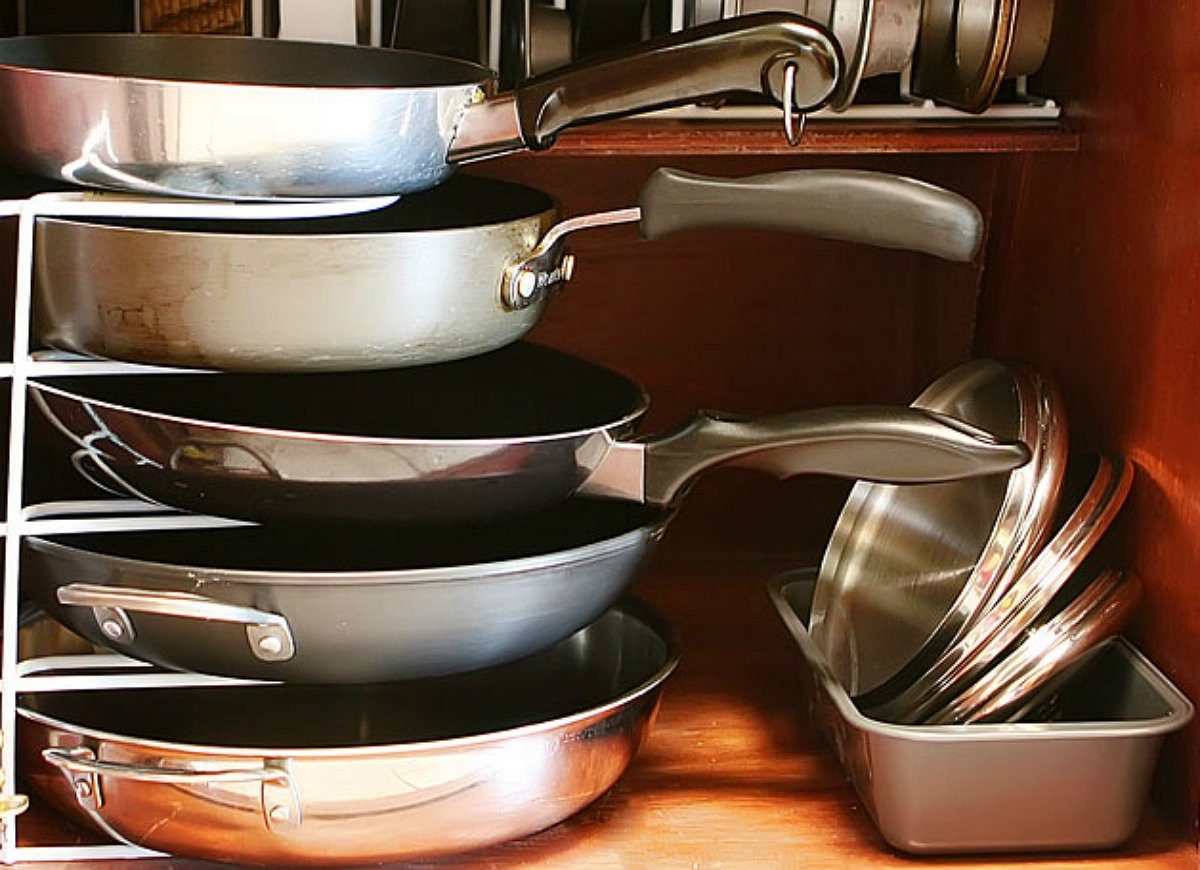 Kitchen Pots And Pans Organizer
 DIY Storage 18 Clever Solutions You Can Make for Free