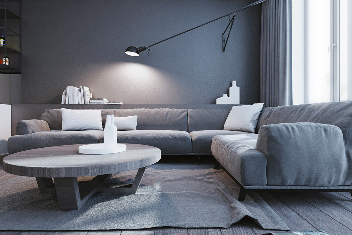 Light Grey Couch Living Room
 40 Grey Living Rooms That Help Your Lounge Look
