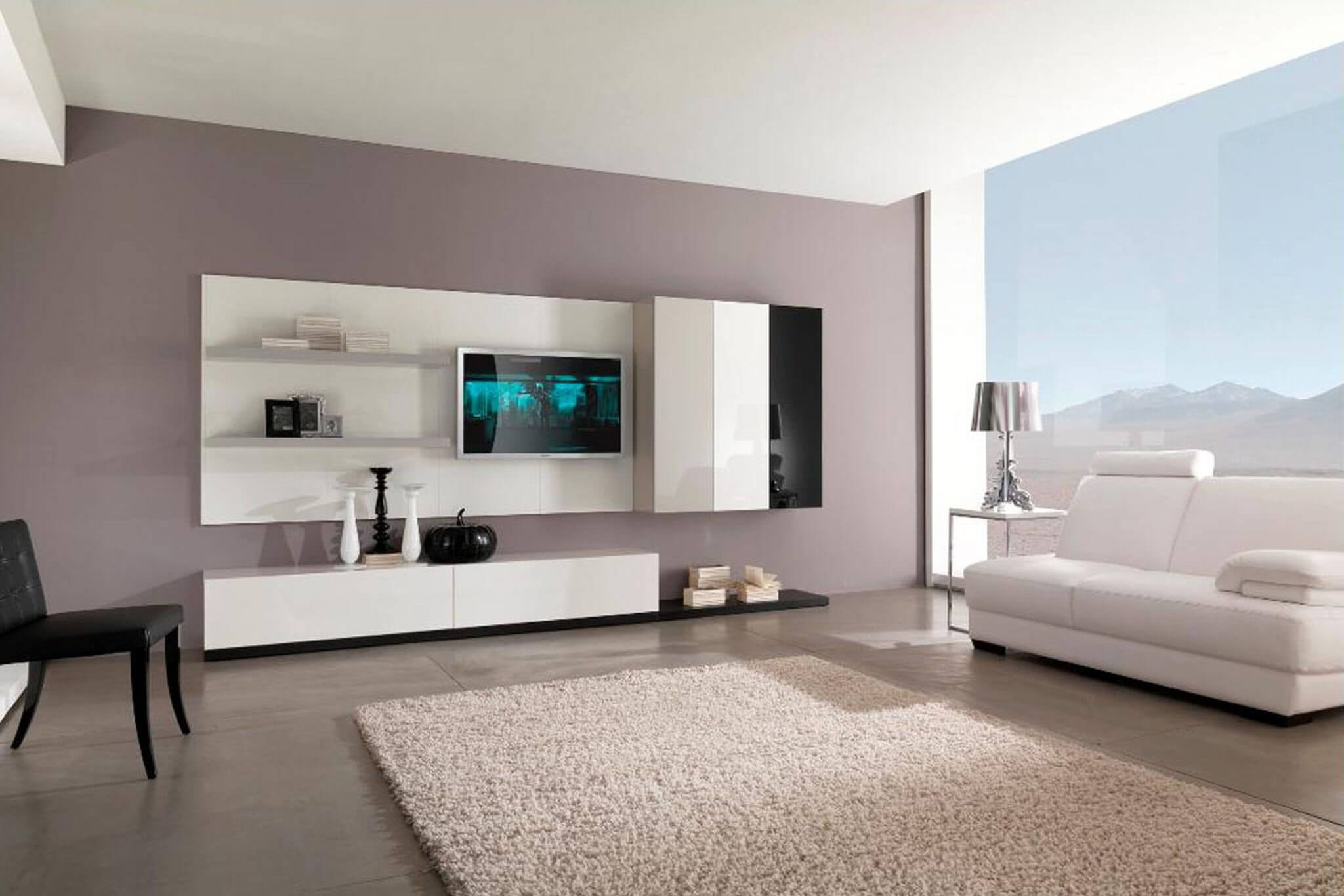 Modern Colors Living Room
 Paint Ideas for Living Room with Narrow Space TheyDesign
