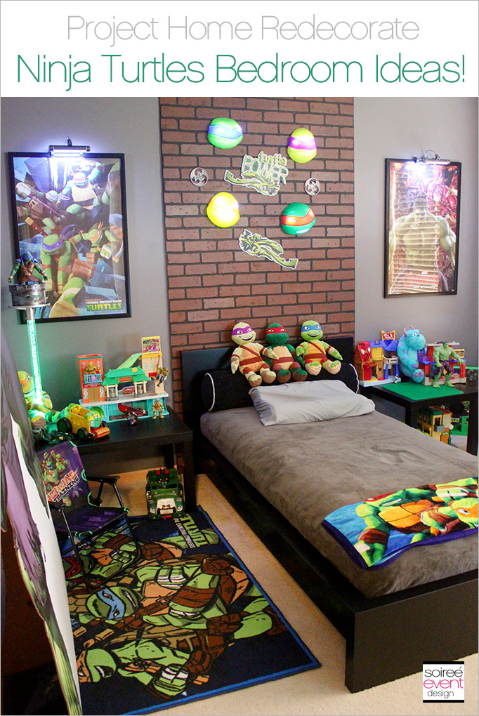 Ninja Turtles Bedroom Decorations
 Project Home Redecorate Ninja Turtles Bedroom Ideas