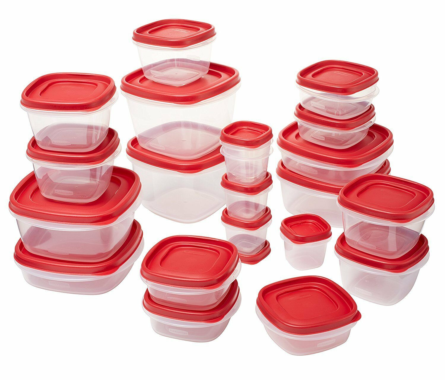 Rubbermaid Kitchen Storage
 Rubbermaid Easy Find Lids Food Storage Containers 8 Sets