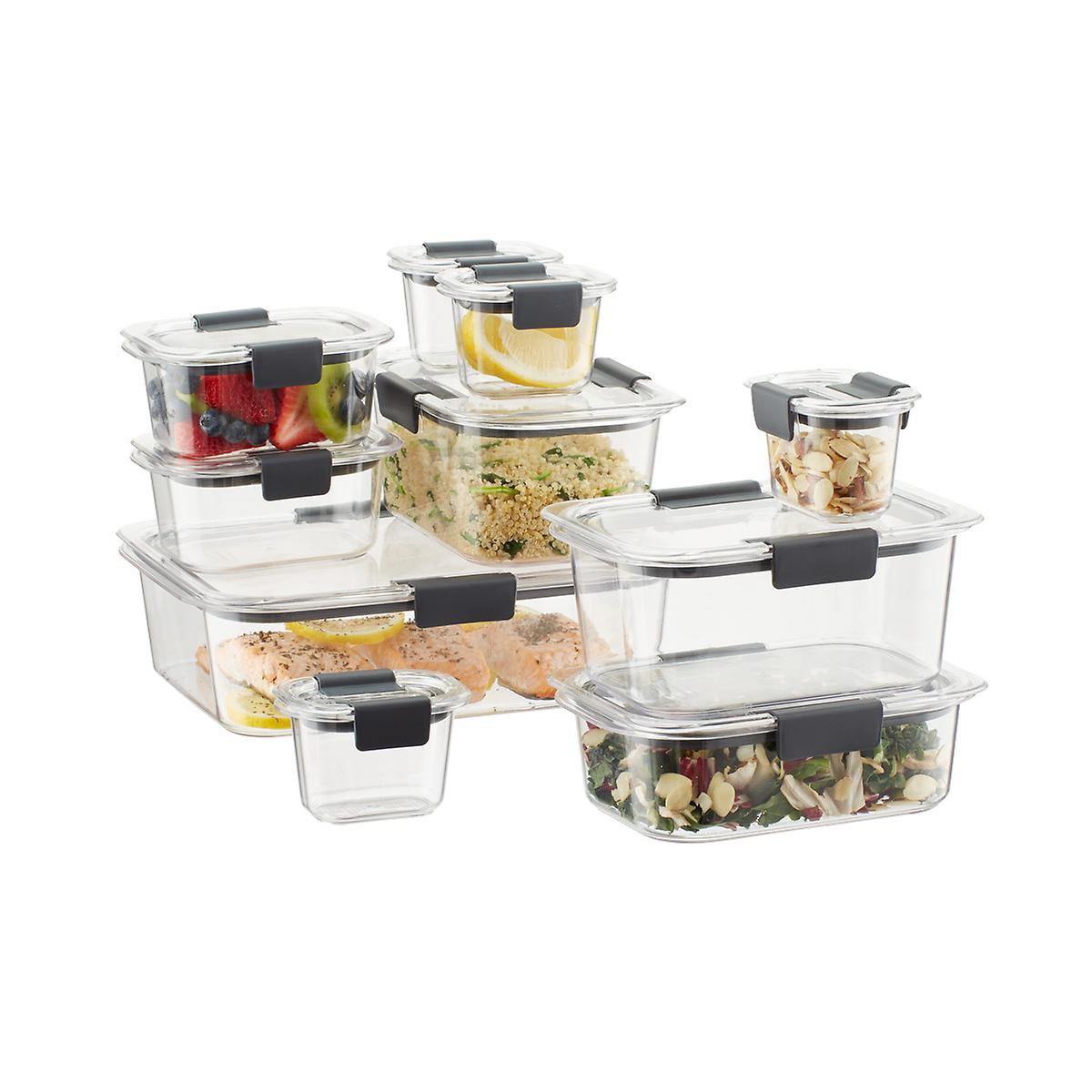Rubbermaid Kitchen Storage
 Rubbermaid Brilliance Food Storage Containers Set of 20