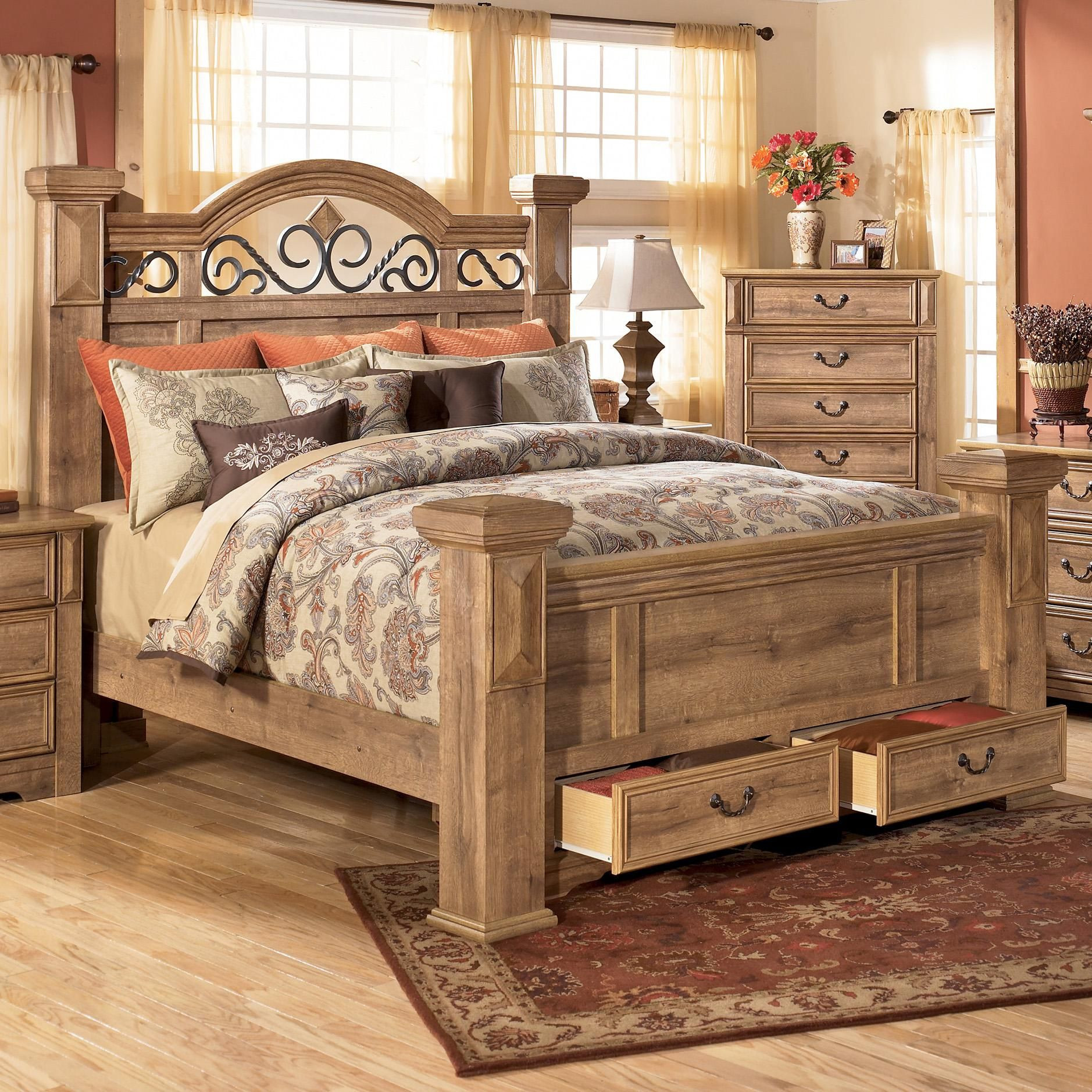 30 Fancy Rustic King Size Bedroom Sets - Home, Decoration, Style and Art Ideas