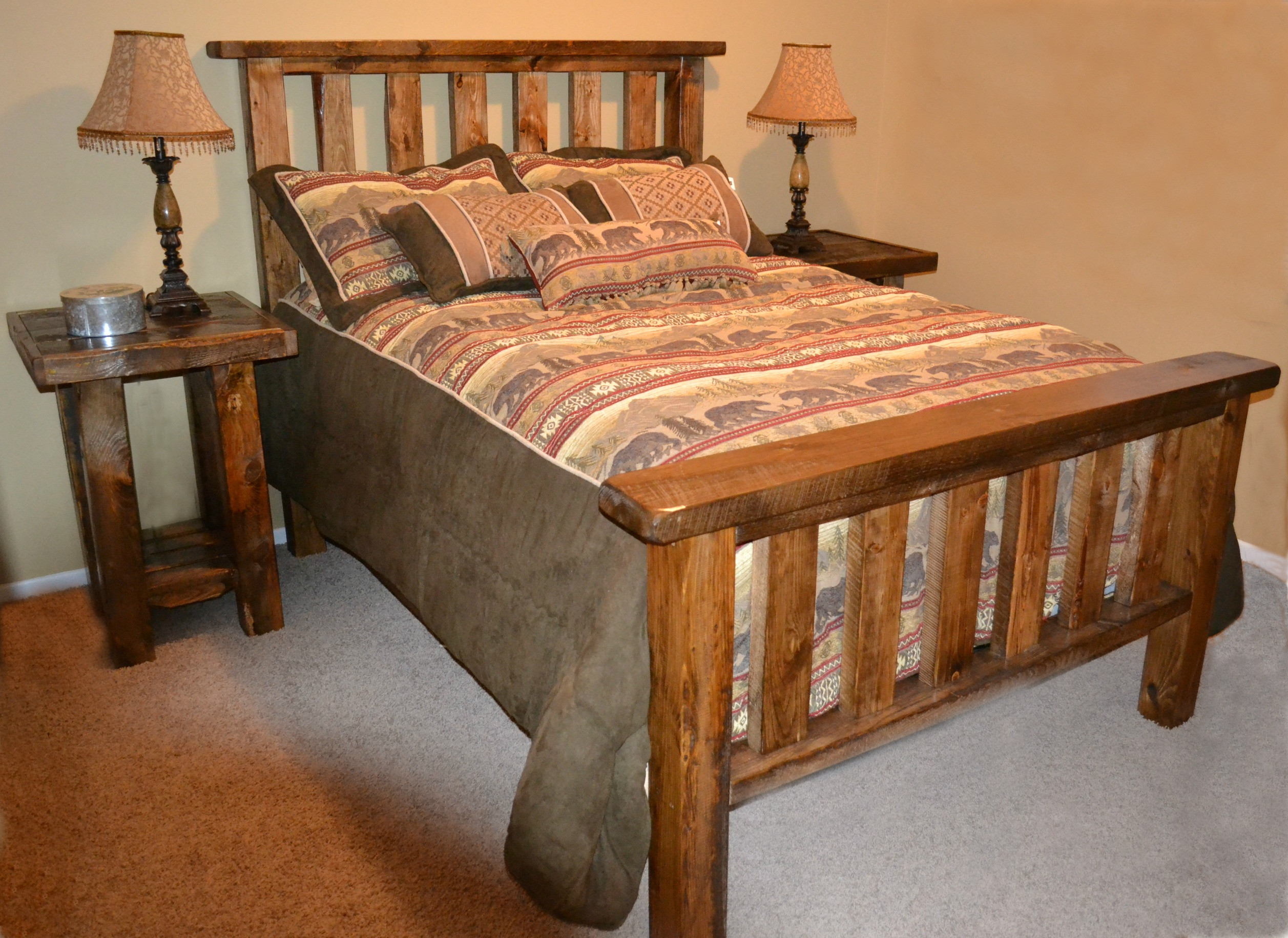 Rustic Pine Bedroom Furniture
 Bedroom