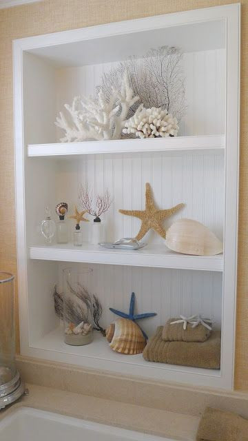 Seashell Bathroom Decor Ideas
 3812 best images about Coastal Charm ⚓⚓ on Pinterest