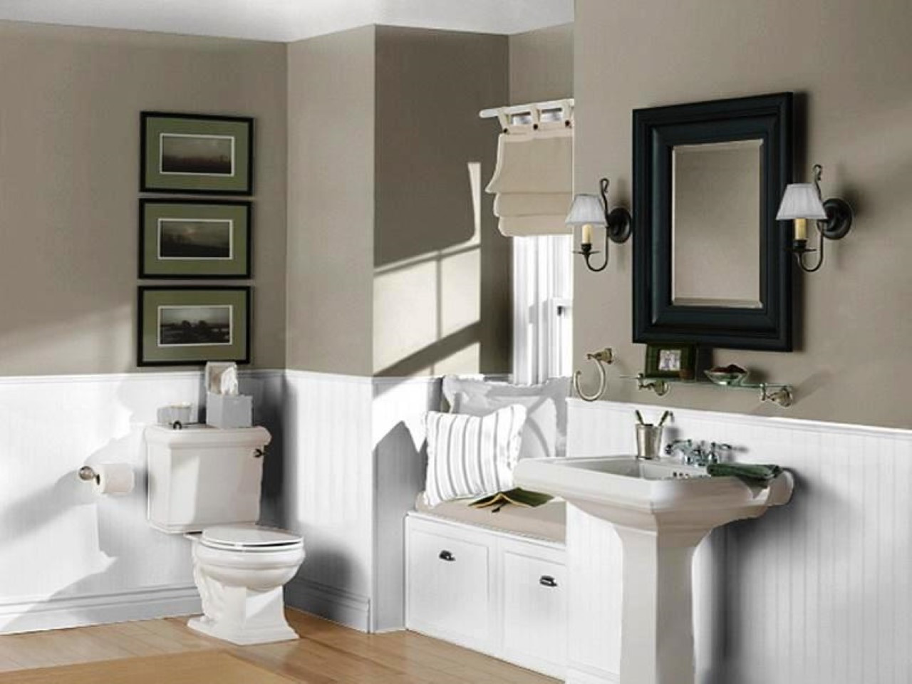 Small Bathroom Color Ideas
 Perfect Bathroom Color Trend for 2016 – HomesFeed