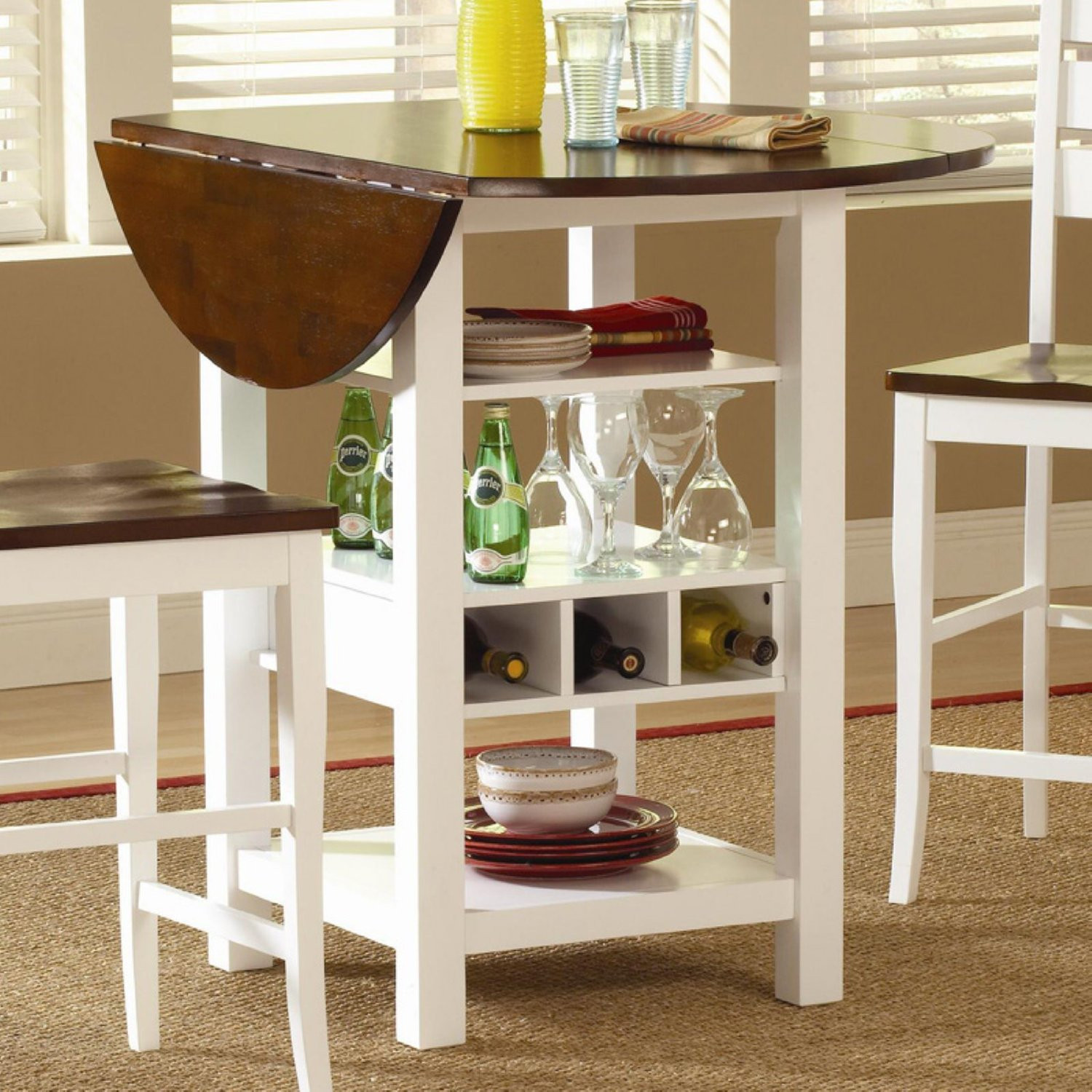 Small Drop Leaf Kitchen Table
 Drop Leaf Tables for Small Spaces – HomesFeed