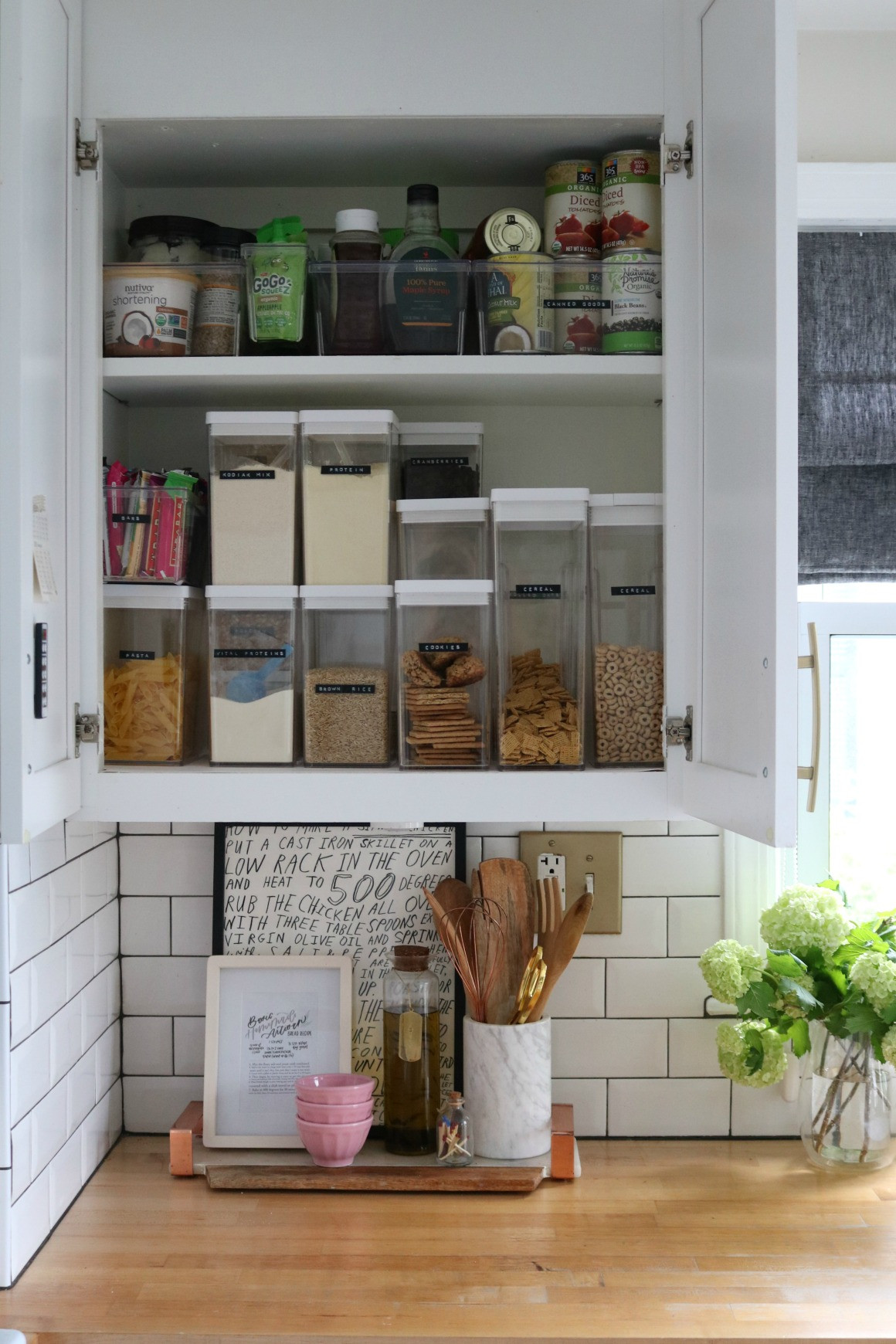 Small Kitchen Cabinet Organization
 Small Space Living Series Kitchen Cabinets and Organizing