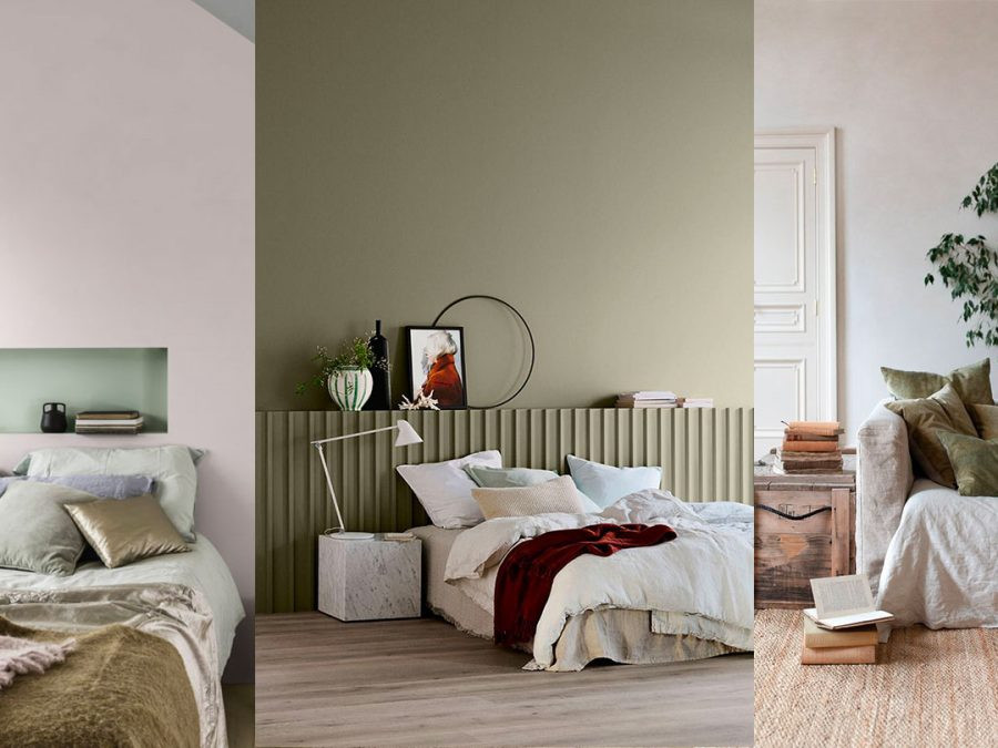 Trending Paint Colors For Bedrooms
 Green wall paint COLOR TREND 2020 in 2020