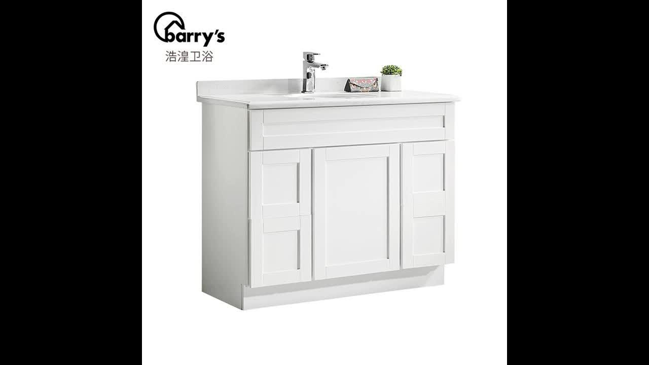 Used Bathroom Cabinet
 Customized Fancy Design Style Used Bathroom White Vanity