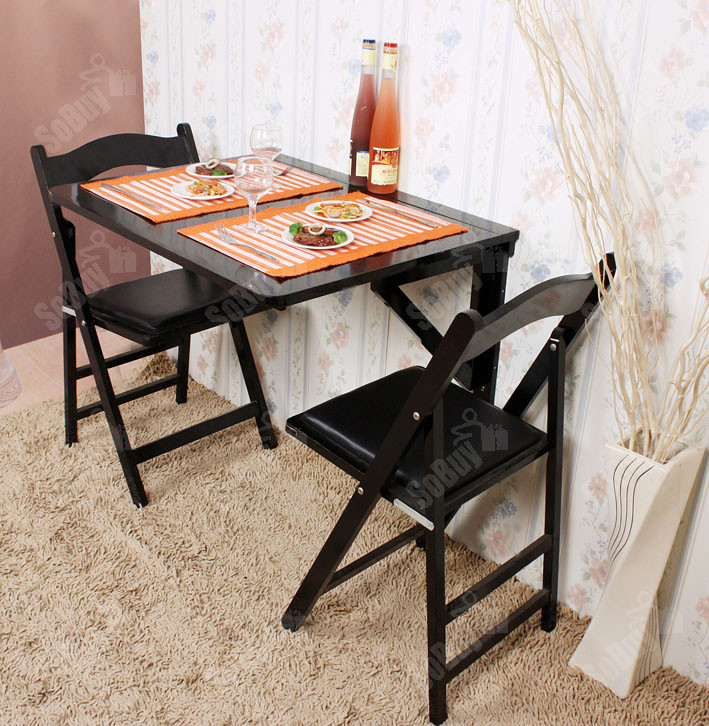 Wall Mounted Folding Kitchen Table
 SoBuy Folding Wall mounted Drop leaf Dining Table Desk